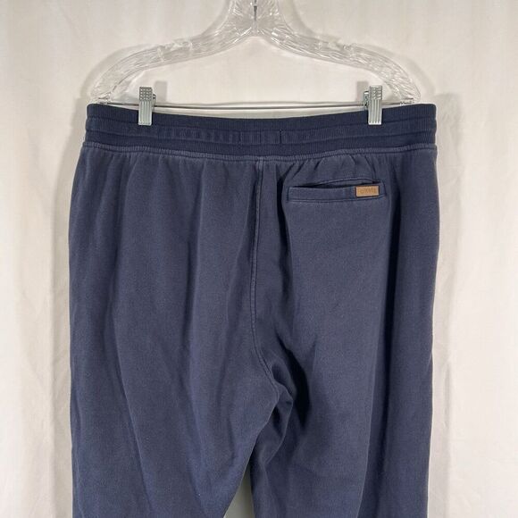 Orvis Joggers Men's XL Blue Pull On Drawstring Pockets Cotton Blend Pants - Picture 7 of 11